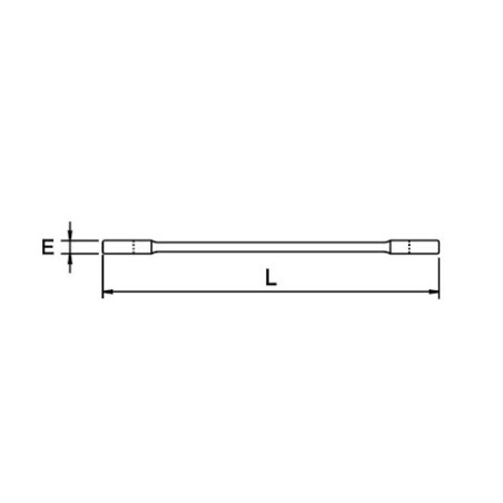 Llave fija Ega Master 13-17 mm. cromado aerospacial codigo 67914