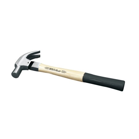 Martillo de uña modelo americano Ega Master 27 mm. mango madera hickory codigo 69610