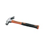 Martillo de uña modelo americano Ega Master 25 mm. mango fibra de vidrio codigo 69745