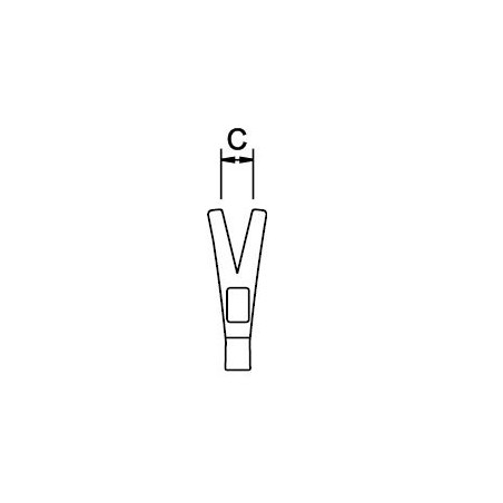 Martillo de uña modelo americano Ega Master 27 mm. mango fibra de vidrio codigo 69746
