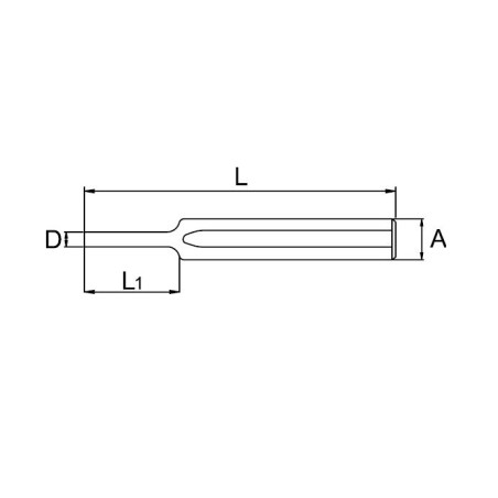 Botador cilindrico hexagonal Ega Master 2 mm. codigo 63394