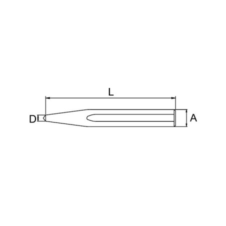 Granete octogonal Ega Master 8 mm. codigo 63445