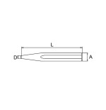 Granete octogonal Ega Master 8 mm. codigo 63445
