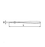 Tenaza canal boca fina Ega Master 7" Titacrom® codigo 68558