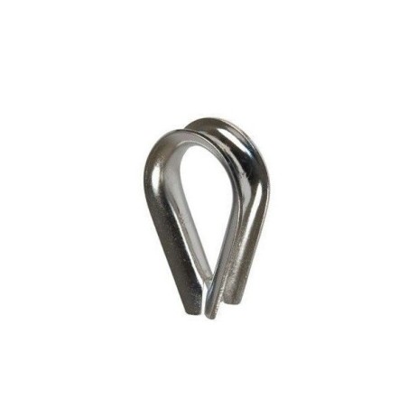 Guardacabos acero inoxidable A-4 DIN-6899/A cable 2 mm.