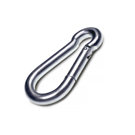 Mosqueton bombero acero inoxidable A-4 DIN-5299 7x70 mm.