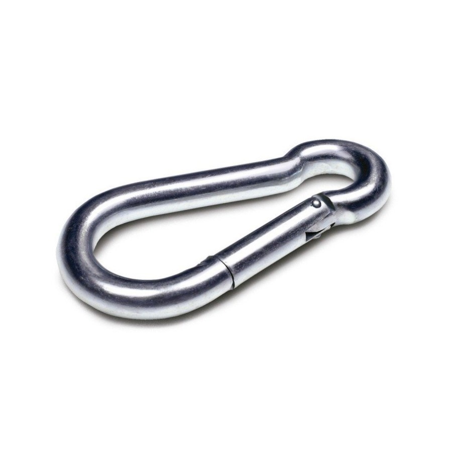 Mosqueton bombero acero cincado DIN-5299 11x120 mm.