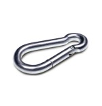 Mosqueton bombero acero cincado DIN-5299 11x120 mm.