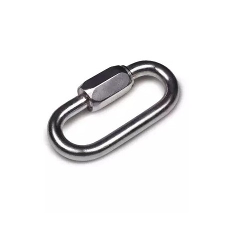 Malla rapida acero cincado 9 mm.