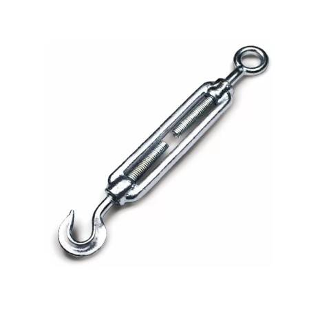 Tensor abierto gancho-anilla a/inox. A-316 M-5 3/16"