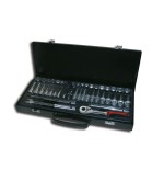 Juego de llaves de vaso 3/8" 42 ud. Ega Master 9-19 mm. y 3/8"-3/4" 12 cantos codigo 61792