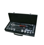 Juego de llaves de vaso 1/2" 41 ud. Ega Master 10-32 mm. y 3/8"-1-1/4" 12 cantos codigo 61793