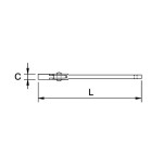 Llave de gancho articulada Ega Master 19-50 mm. codigo 67981