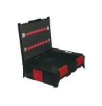 Maleta ABS apilable Ega Master 464x335x212 mm. con panel en la tapa codigo 50984