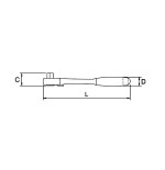 Llave de carraca reversible Ega Master 1/2" standard codigo 62606