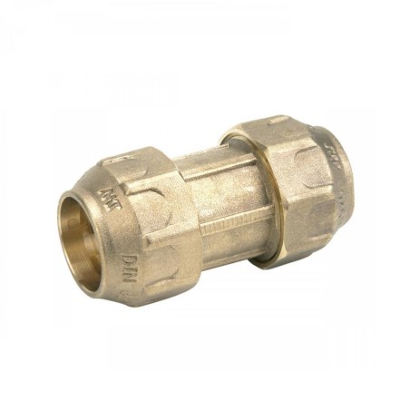 Manguito acoplamiento laton PE-PE 50