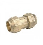 Manguito acoplamiento laton PE-PE 50