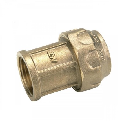 Racor recto hembra laton PE 20x1/2"