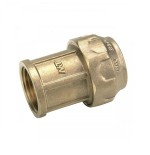 Racor recto hembra laton PE 20x1/2"