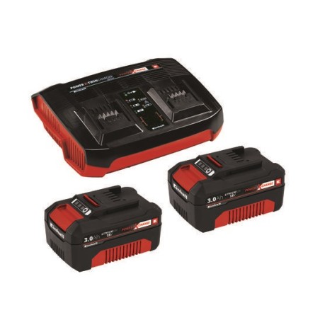 Kit cargador Einhell 2x 3,0Ah 18 V. articulo 4512083
