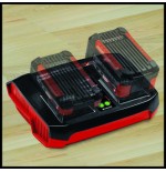 Cargador doble Einhell Power X- 3 A 18 V. articulo 4512069