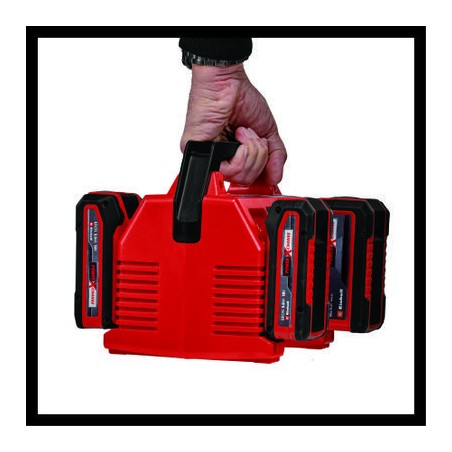 Cargador doble Einhell Power X- 4 A 2x2 18 V. articulo 4512102