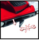 Lijadora de banda Einhell TE-BS 8540 E 850 W. articulo 4466230