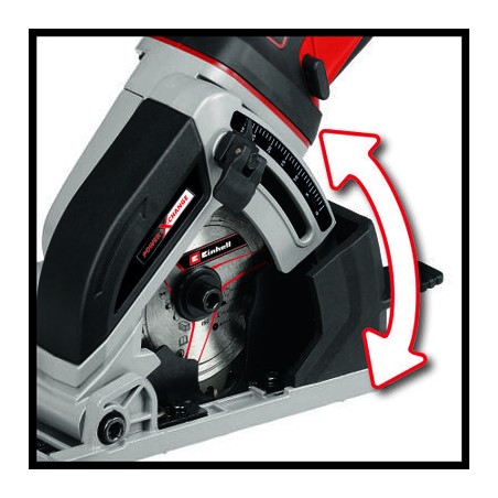 Mini sierra circular Einhell TE-CS 18/89 Li - Solo 18 V. articulo 4331100