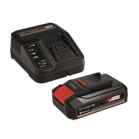 Kit cargador Einhell Power-X  18V 2,5Ah 18 V. articulo 4512097