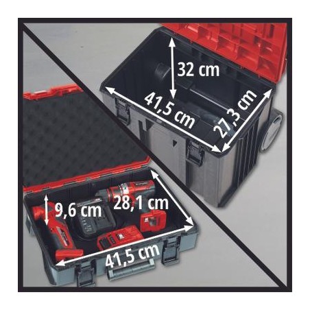 Maletin Einhell E-Case Tower apilable articulo 4540015