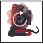 Ventilador Einhell GE-CF 18/2200 Li 18 V. articulo 3408035