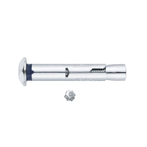 Anclaje metalico cincado cabeza inviolable Index M8 x 60 D-10 ACHINB10C