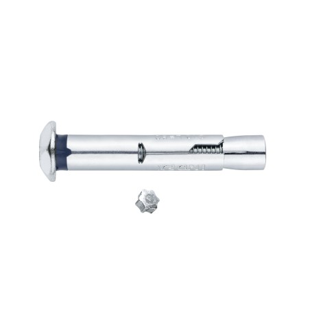 Anclaje metalico cincado cabeza inviolable Index M8 x 60 D-10 ACHINB10C