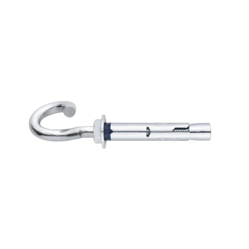 Anclaje metalico cincado gancho espiral Index M10 x 135 Ø12 ACHGE12