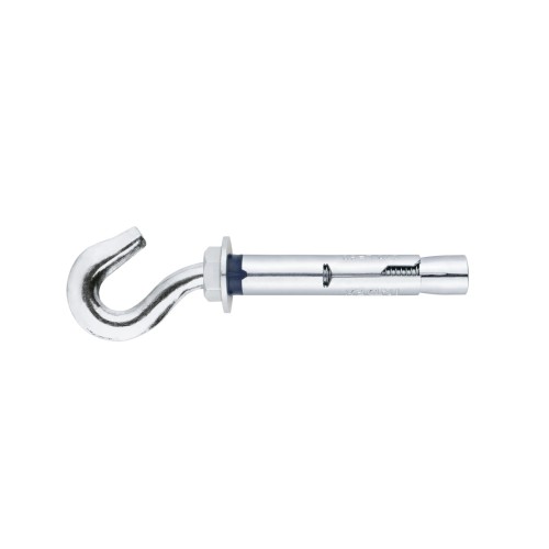 Anclaje metalico cincado gancho forjado Index M8 x 60 Ø10 ACHGFO10C