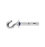 Anclaje metalico inoxidable A-2 gancho forjado Index M6 x 45 Ø8 ACHGA208C