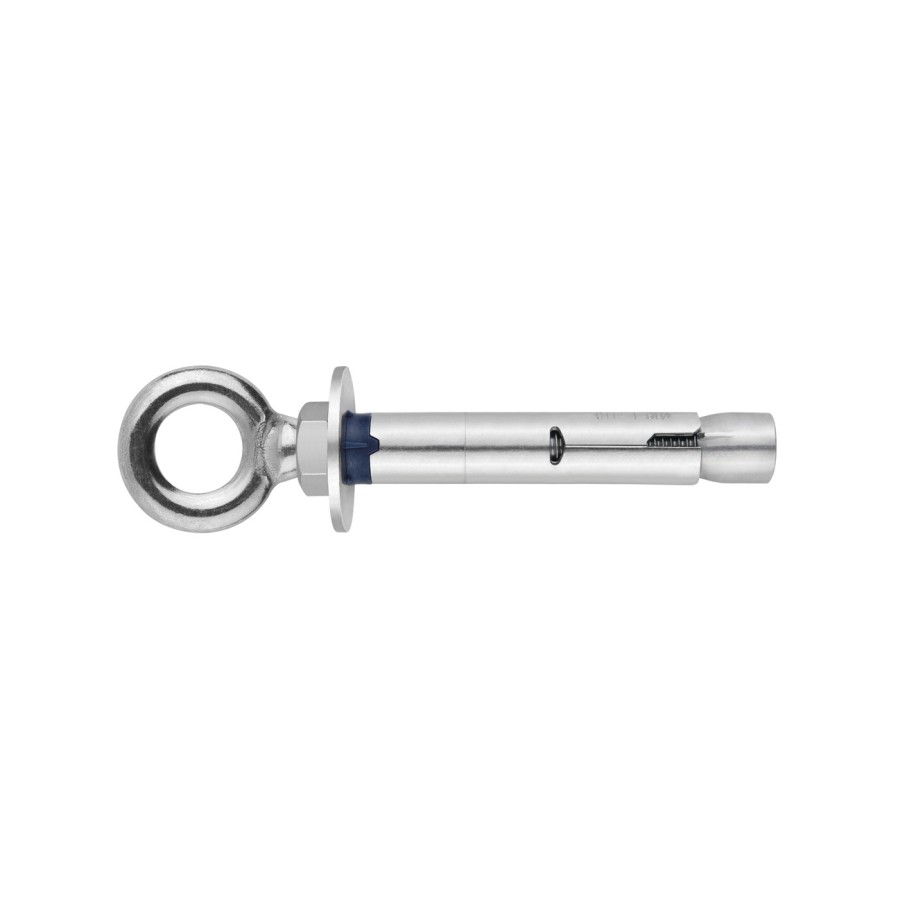 Anclaje metalico inoxidable A-2 argolla forjada Index M6 x 45 D-8 ACHAA208C Anclaje metalico inoxidable A-2 argolla forjada Index M6 x 45 D-8 ACHAA208C