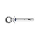 Anclaje metalico inoxidable A-2 argolla forjada Index M6 x 45 D-8 ACHAA208C