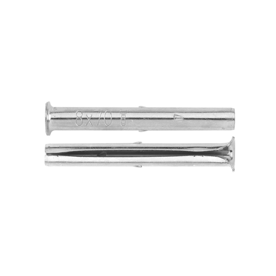 Taco elastico metalico para fijacion de rastreles Index 8 x 70 D-8 TRA8070 Taco elastico metalico para fijacion de rastreles Index 8 x 70 D-8 TRA8070