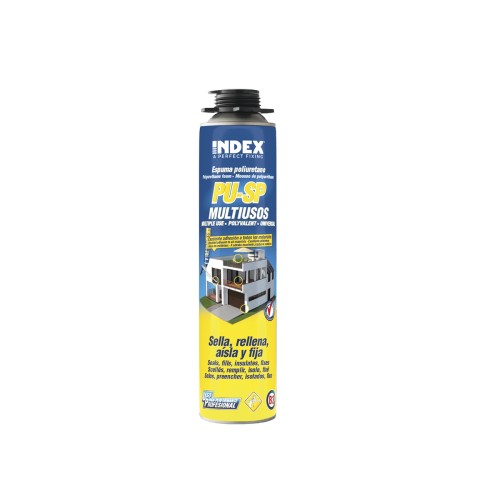 Espuma de poliuretano multiusos aplicacion con canula Index 750 ml. PUSC750