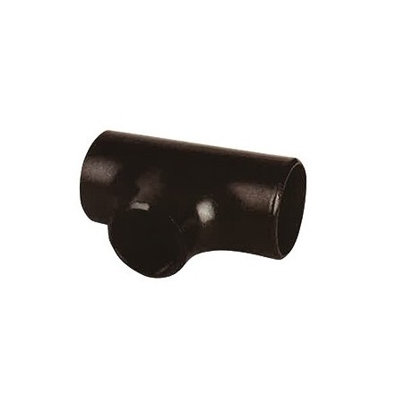 Te reducida ASTM A-234 WPB acero STD 5" x 2" 141,3 x 60,3 mm.