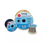 Carrete cable de acero galvanizado 6 x 7 + 1 (recubierto PVC) 2x4 mm. 15 metros