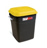 Contenedor de residuos Tayg negro-amarillo 50 codigo 412011