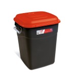Contenedor de residuos Tayg negro-rojo 50 codigo 412103