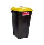 Contenedor de residuos Tayg negro-amarillo 120 codigo 422010