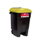 Contenedor de residuos Tayg negro-amarillo 100 codigo 420016