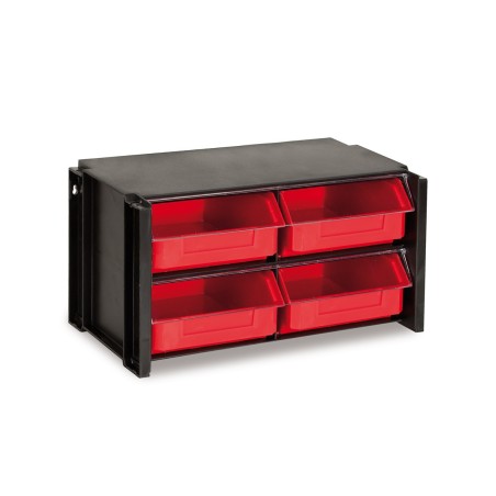 Clasificador apilable Tayg 4 cajones 360 x 170 x 190 mm. codigo 304002