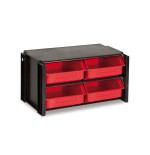 Clasificador apilable Tayg 4 cajones 360 x 170 x 190 mm. codigo 304002