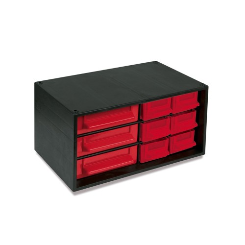 Modulo apilable Tayg 3 cajones grandes y 6 pequeños 280 x 167 x 140 mm. codigo 347009
