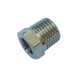 Reduccion macho-hembra conica laton niquelado 1"x1/4"